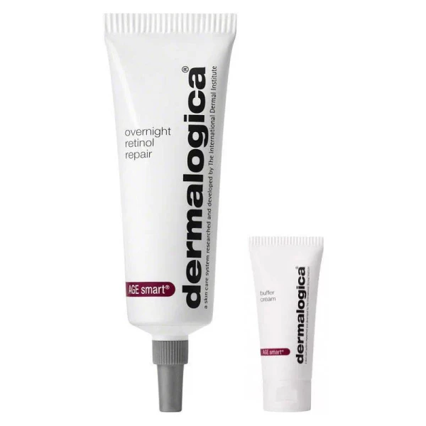 OVERNIGHT RETINOL REPAIR AGE SMART 7ML EN 4ML BUFFER CREAM 